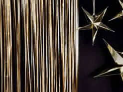 Matguld Glimmerforhæng Folie 90x250cm