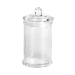 Mellem Klar Candybar Glaskrukke, 14.6 cm