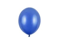 Metallic Blue Latexballon, 12 cm