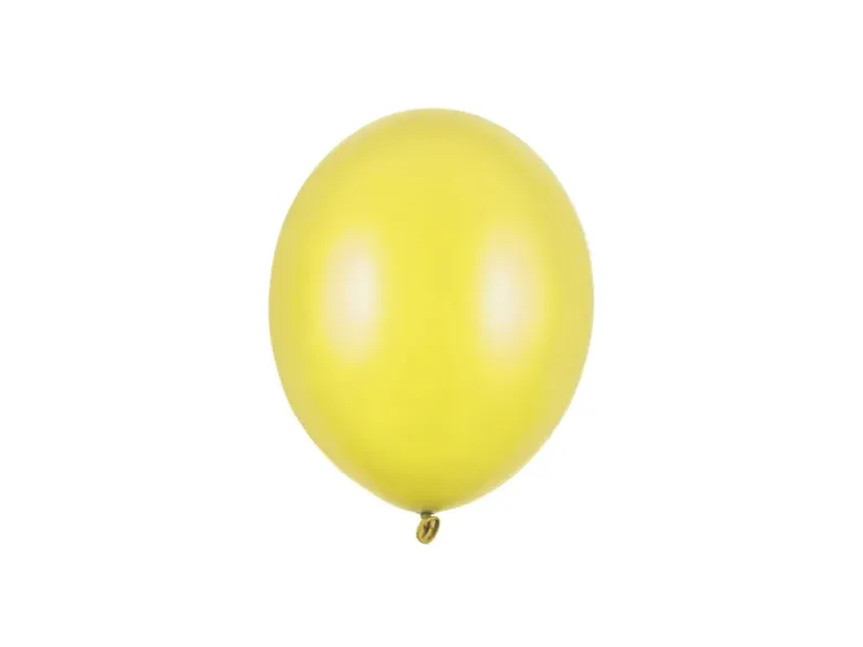 Metallic Lemon Zest Latexballon, 12 cm