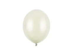 Metallic Light Cream Latexballon, 12 cm