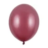 Metallic Maroon, 5" Balloner, Pose m/100 stk.