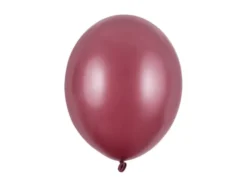 Metallic Maroon, 5" Balloner, Pose m/100 stk.