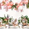 Metallic Rosegold Latexballon, 12 cm