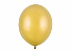 Metallisk Guld Balloner 30 cm, 50 stk.