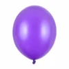 Metallisk Lilla Balloner 30 cm, 10 stk.
