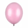 Metallisk Lyserøde Balloner 30 cm, 10 stk.