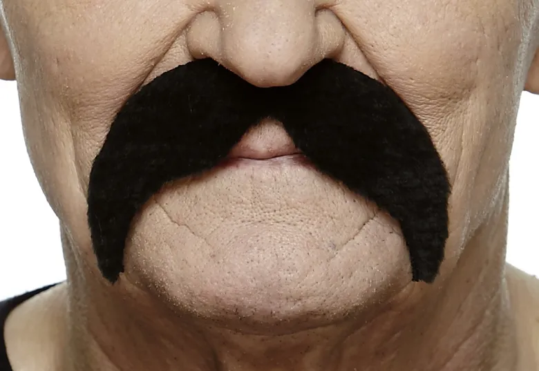 Mexicaner Overskæg, Sort
