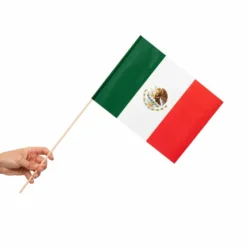 Mexicanske Papirflag, 10 stk.
