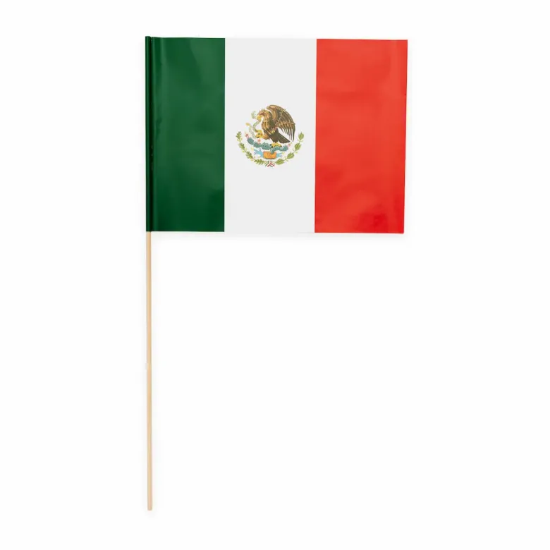Mexicanske Papirflag, 10 stk.