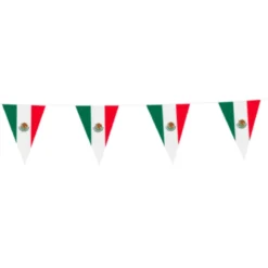 Mexicansk Flagguirlande, 10 meter