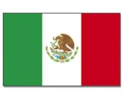 Mexicansk flag 90x150cm