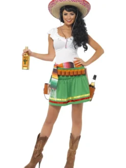 Mexicansk Kostume - Tequila Kvinde