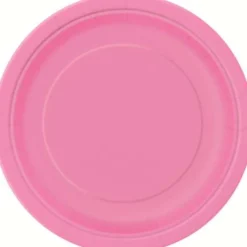 Middagstallerkener pink