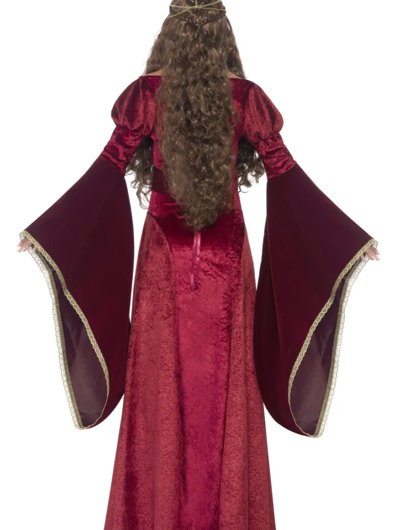 Middelalder Dronning Kostume