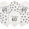 Milestone "Happy 60" Balloner, 6 stk.