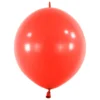 Mini Link-Ballon Apple Red, 15 cm