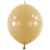 Mini Link-Ballon Mocha Brown, 15 cm