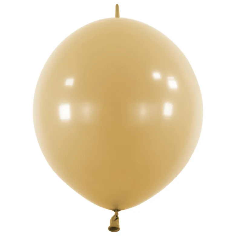 Mini Link-Ballon Mocha Brown, 15 cm