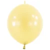 Mini Link-Ballon Vanilla Cream, 15 cm