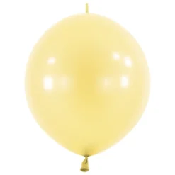 Mini Link-Ballon Vanilla Cream, 15 cm