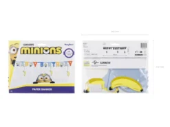 Minions Banner - "Happy birthday" (50 x 153 cm)