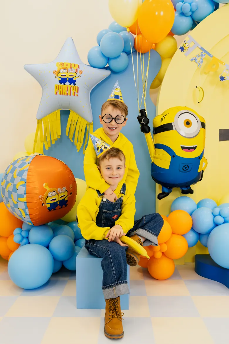 Minions Folieballon - "Stuart" 72 x 64 cm