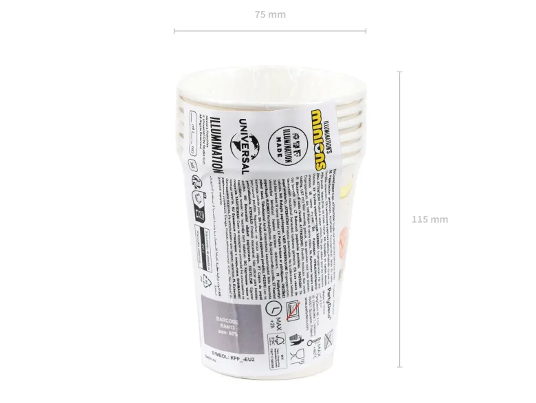 Minions Papkrus - 6 stk. 250 ml