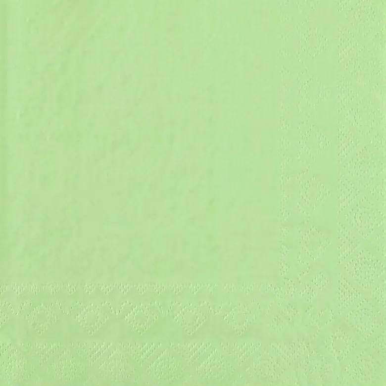 Mint Farvet Frokostservietter 33 x 33 cm, 25 stk.