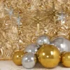 Mirror Ball Guld, 120 cm