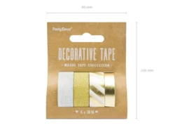 Mønstret Tape, Metallic Mix