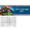 Monster Truck Personligt Banner
