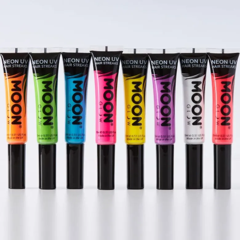 Moon Glow Intense Neon UV Striber til Håret