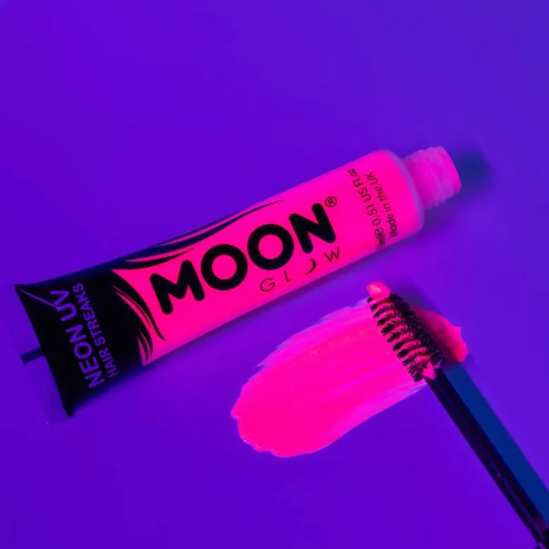 Moon Glow Intense Neon UV Striber til Håret