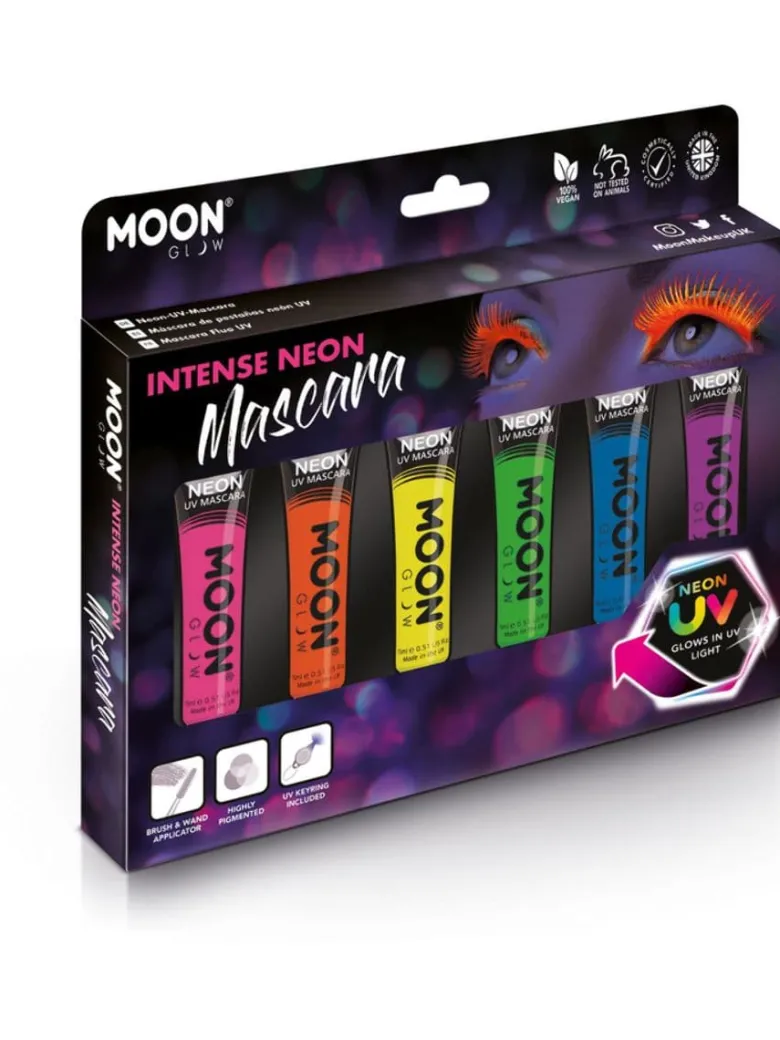 Moon Glow UV Mascara Pakke, 6 stk.