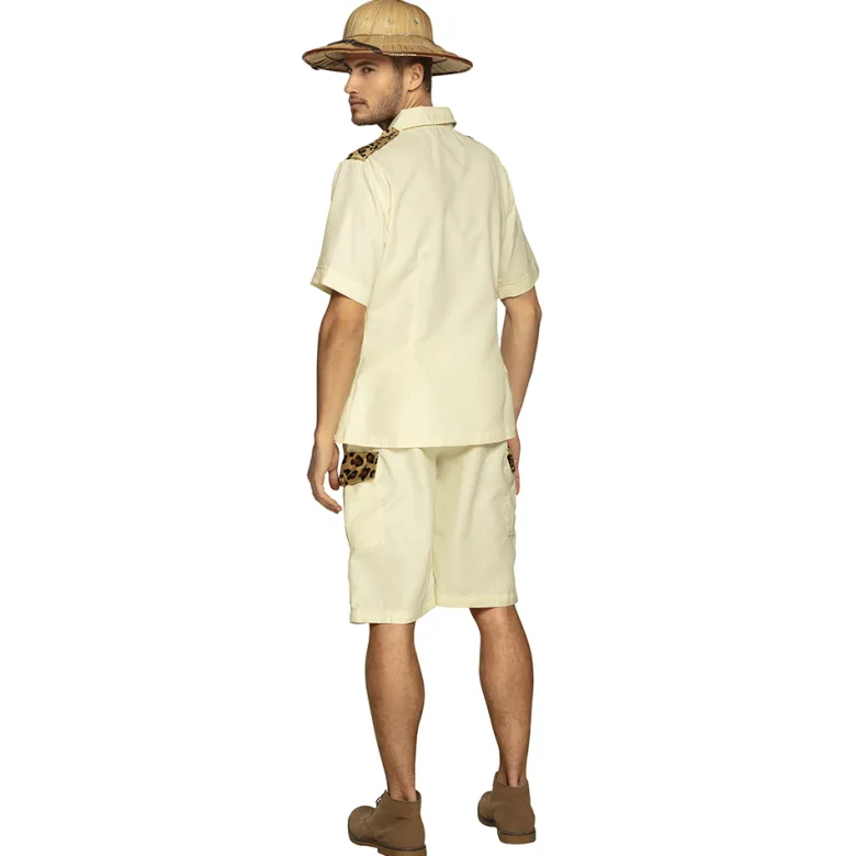 Mr. Dundee, Beige Safari Guide Kostume
