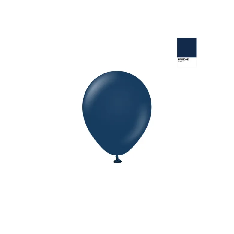 Mørkeblå Ballon - Kalisan Navy, 13 cm