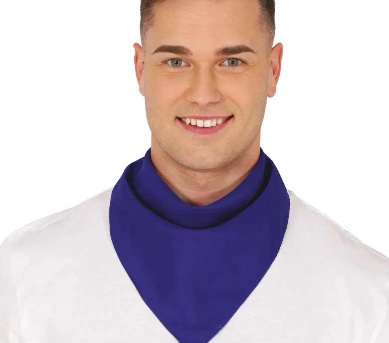 Mørkeblå Bandana