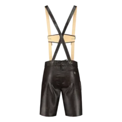 Mørkebrune Lederhosen i Kort Model, 11 Størrelser