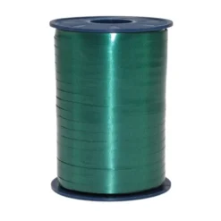 Mørkegrønt Gavebånd, 500 meter x 5 mm