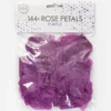 Mørk Lilla Rosenblade, Pakke m/144 stk.