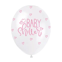 Multifarvet Babyshower Balloner (30cm.)