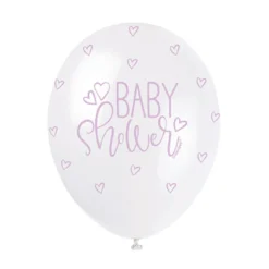 Multifarvet Babyshower Balloner (30cm.)