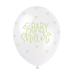 Multifarvet Babyshower Balloner (30cm.)
