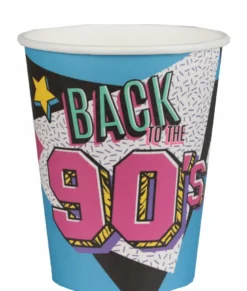 Multifarvet 90s Papkrus