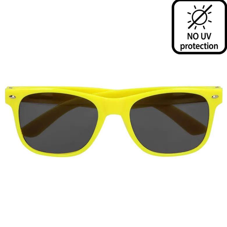 Neon Party briller - Gul