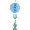 Oh Baby! Lyseblå Honeycomb m/Tassel