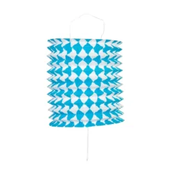 Oktoberfest Cylinder Papir Lanterne, 16 cm