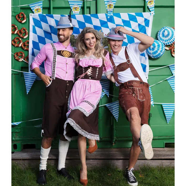 Oktober Vimpelguirlande, 10 meter
