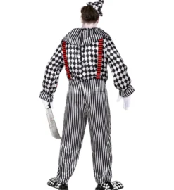 Ondskabsfuldt Harlekin Kostume til Voksne